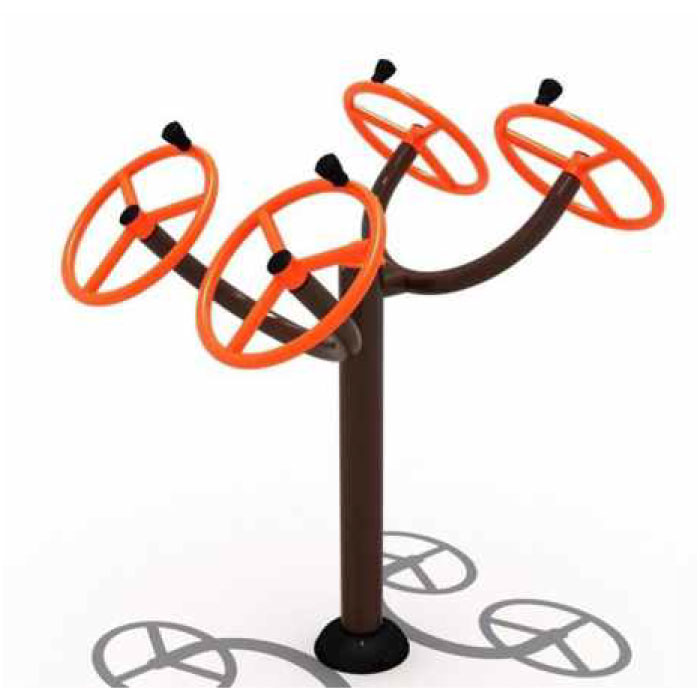 Outdoor Tai Chi Spinner